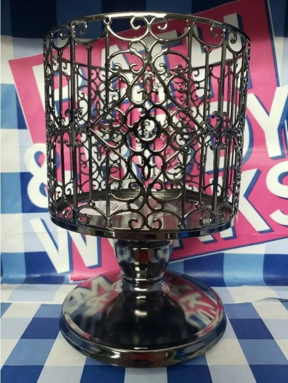 BBW Ornate Gate Large 3 Wick Candle Holder